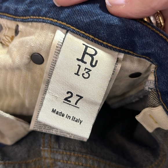 R13 The Classic Fit Size 27 - Picture 9 of 13